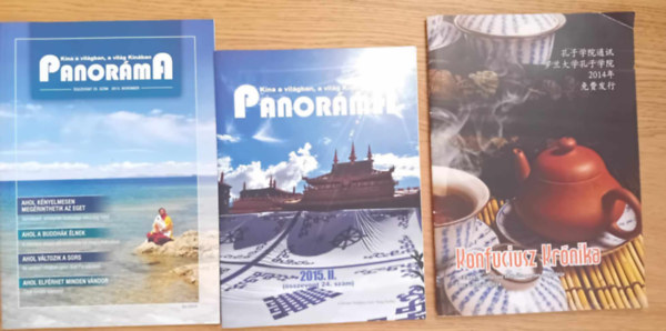 Panorma  Kna a vilgban,a vilg Knban 2015/25.szm november, 2015/24. szm,Konfuciusz Krnika 2014 VIII.