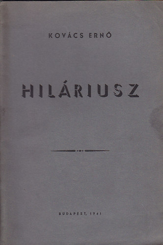 Kov�cs Ern� - Hil�riusz