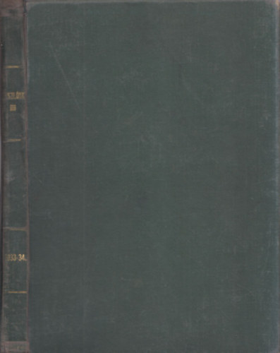 Radv�nyi Katalin - Z�szl�nk ifj�s�gi lap XXXII. �vfolyam 1933-1934