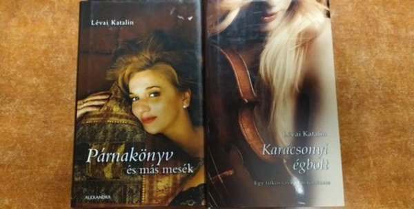 Lévai Katalin - 2 db Lévai Katalin könyv:Párnakönyv ,Karácsonyi égbolt