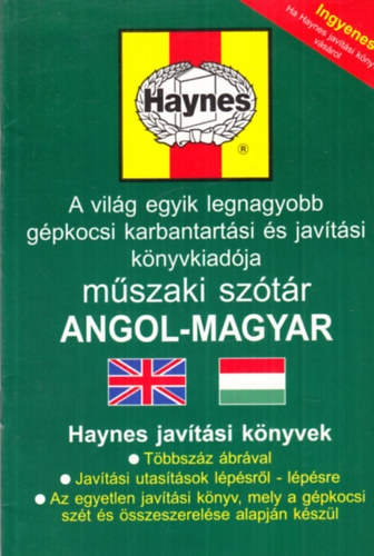 Haynes jav�t�si k�nyvek - m�szaki sz�t�r angol-magyar