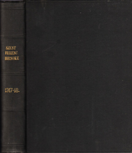 Trefn Leonard  (szerk) - Szent Ferenc Hrnke 1917.