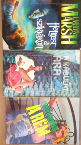 Evelyn Marsh - 3 db Evelyn Marsh: - A kábulat ára - A rém - Holttest a sziklákon