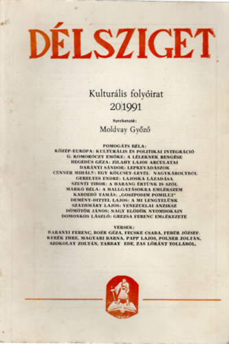 Moldvay Gy�z� - D�lsziget Kulltur�lis foly�irat 20/1991