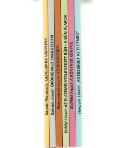 Kereszt�ny a vil�gban 1-6. ( H.N. Adventista egyh�z kiad�sa)