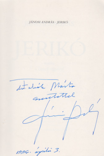 Jnosi Andrs - Jerik (Dediklt!)