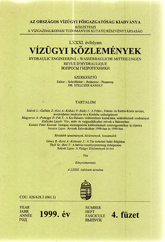 Vzgyi Kzlemnyek 1999/4.
