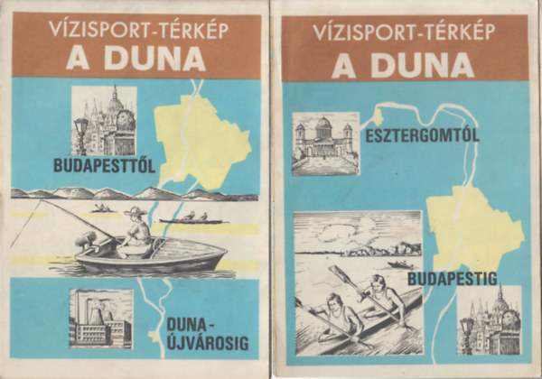 2 db. A Duna (Vzisport-trkp): Budapesttl Dunajvrosig + Esztergomtl Budapestig