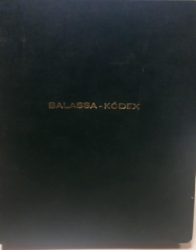 Balassa-kódex (reprint)