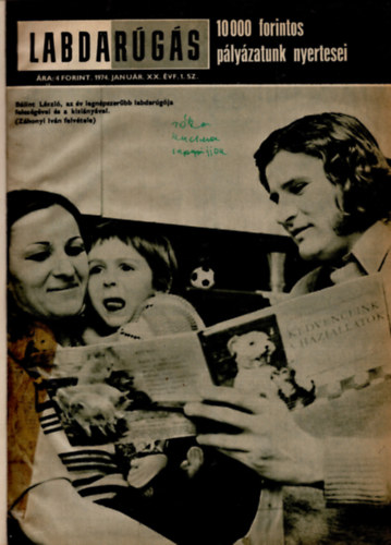 Hoffer Jzsef   (szerk) - Labdargs 1974. XX. vfolyam (teljes)