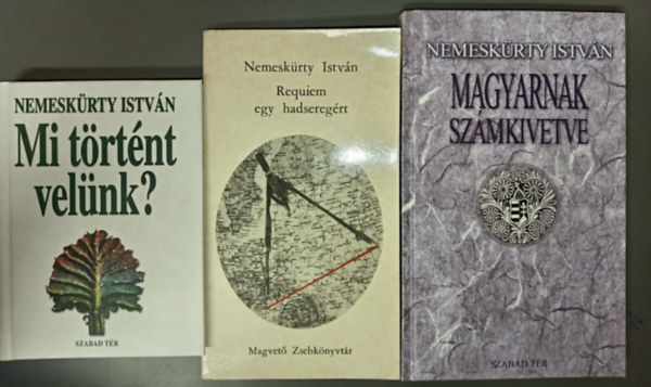 Nemeskürty István - Mi történt velünk? + Requiem egy hadseregért + Magyarnak számkivetve (3 mű)