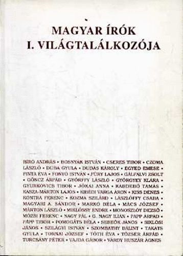 Laczk Andrs  (szerk.) - Magyar rk I. vilgtallkozja - Kaposvri mvszeti frum 1992.