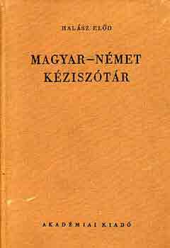 Hal�sz El�d - Magyar-n�met k�zisz�t�r