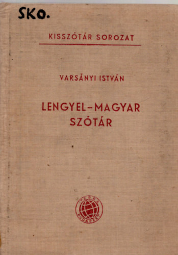 Vars�nyi Istv�n - Lengyel-magyar sz�t�r
