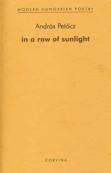 Pet�cz Andr�s - In a row of sunlight