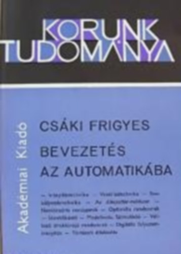 Cski Frigyes - Bevezets az automatikba