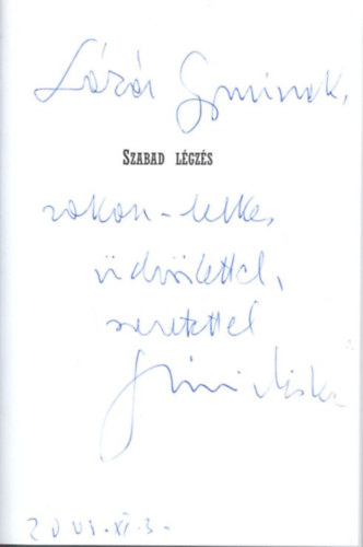 Simai Mih�ly - Jel/�lhetetlen jel/�lhet� - dedik�lt