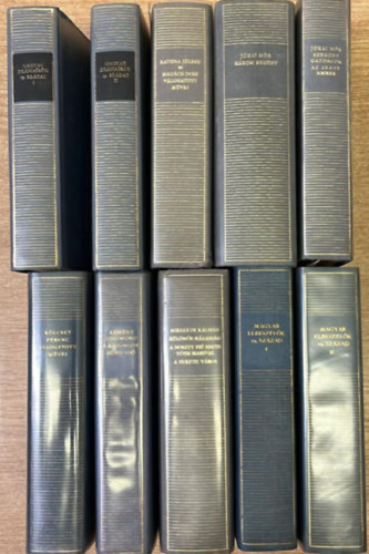 Több szerző - 10 kötet a Magyar Remekírók sorozatból