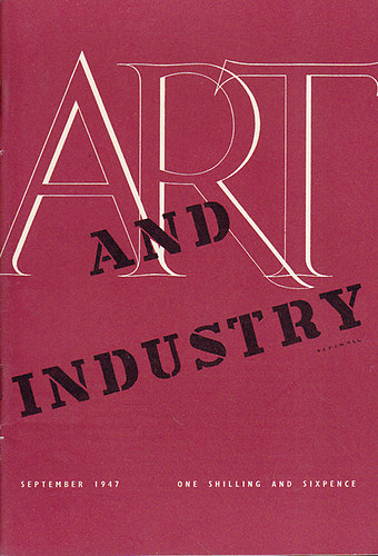 Art & Industry - September 1947