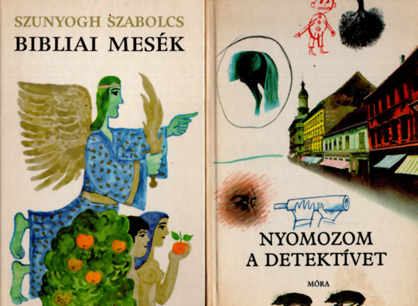 Szunyogh Szabolcs - 2 db Mesekönyv ( Bibliai mesék + Nyomozom a detektívet )