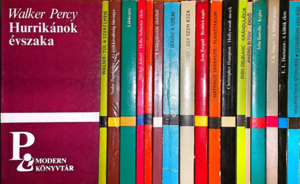 20 kötet a Modern könyvtár sorozatból