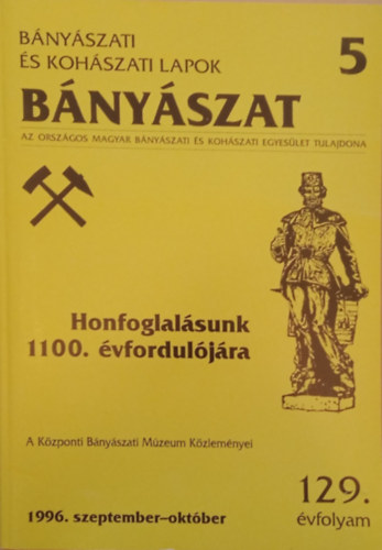 B�ny�szati �s Koh�szati lapok - B�ny�szat 129. �vf. 5. 1996. szeptember-okt�ber