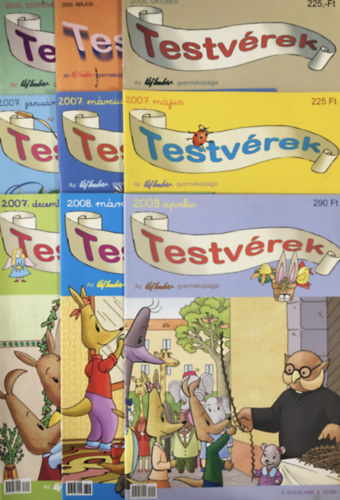 dr. Papp Tams - Testvrek - Az j Ember gyermekjsgja 9 db