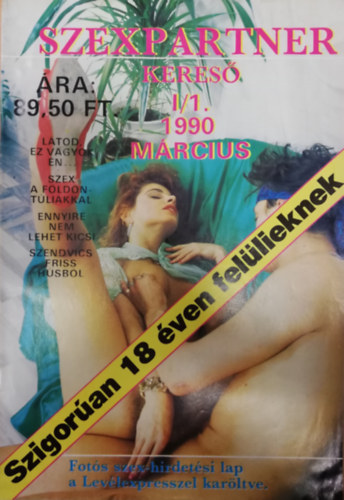 Szexpartner kereső 1990. március