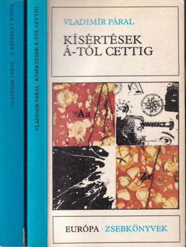 Vladimir Páral - 2 db Vladimír Páral kötet: Kísértések Á-tól cettig + A képzelet kínja