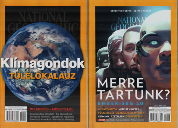 Liptk Tmea - 3 db National Geographic egytt: 2000/december, 2015/november, 2017/prilis.