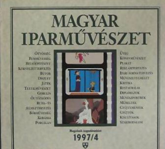 Magyar iparmvszet 1997/4.