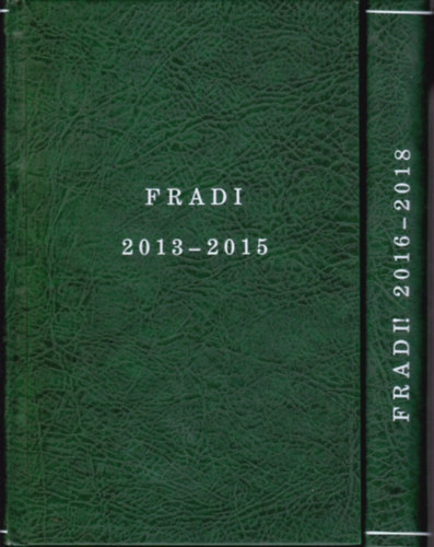 Hrom, kett, egy... Fradi! Szrvnyszmok 2 ktetben:2013-2015 ktetben (0.vf.0.szm+1.vf.1-3, 6,7,+ nnepi klnszm:Frencvros-Chelsea FC + 2.vf.3,4,6,8.+3.vf.2-4,6+.8,13-16,18,19. 2016-2018 ktetben:4.vf.6,11.5.vf.2,3,5-