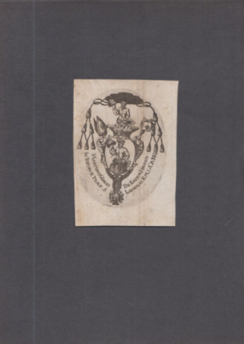 Ex Libris - Grgey Mrton (1740-1807) pcsi pspk  (eredeti nyomat)
