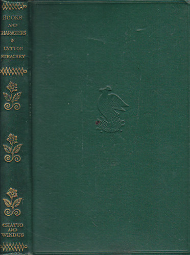 Lytton Strachey - Books and Characters-French & English