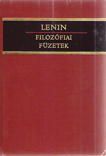 Lenin - Filoz�fiai f�zetek