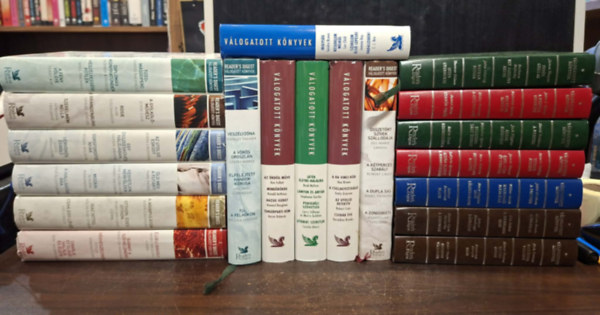 Follett,Anthony,Roughan,Robards, B. Meltzer Palmer-Szepes-Connelly-Lindsay - S. Gertler - L. Stillman & M. Goldner - Brown,Grayson,Crais,Brooks, Jill Marie Landis C. Ahern - Robert Crais - James Twi - 19 db-os Reader's Digest V�logatott K�nyvek K�NYVMENT� AJ�NLAT: Vesz�lyz�na/A v�r�s oroszl�n/Elfelejtett hangok k�rusa/T�l a felh�k�n, Az �rd�g m�ve/Hazug �g�ret/Mind�r�kre/Tengerparti r�m,