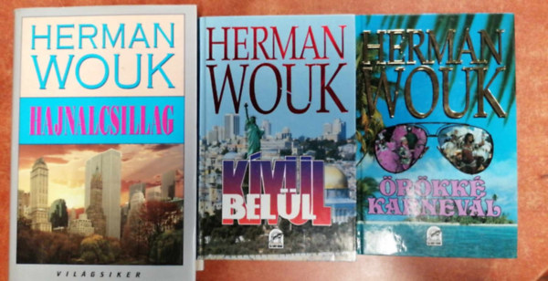 Heman Wouk - Herman Wouk knyvek (3 db.) : rkk karnevl + Hajnalcsillag+Kvl bell