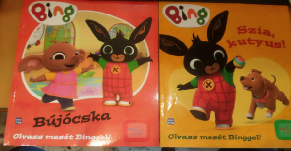 2 db Bing meseknyv: Bjcska + Szia, kutyus!
