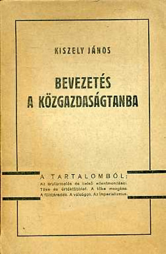 Kiszely János - Bevezetés a közgazdaságtanba