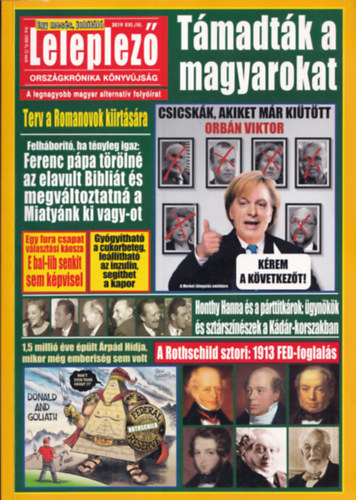 Dr. Mándoki Andor Ilkei Csaba - Leleplező 2019 XXI/III. (Országkrónika Könyvújság)