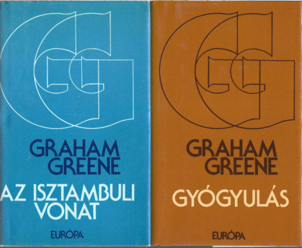 Graham Greene - 2 db knyv, Az isztambuli vonat, Gygyuls