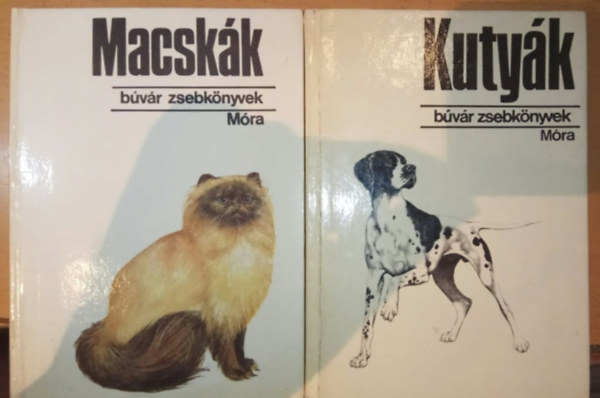 Veress Istv�n, Patay L�szl� - 2 db B�v�r zsebk�nyv: Macsk�k - Kuty�k