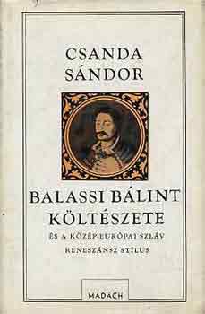 Csanda S�ndor - Balassi B�lint k�lt�szete �s a k�z�p-eur�pai szl�v renesz�nsz st�lus