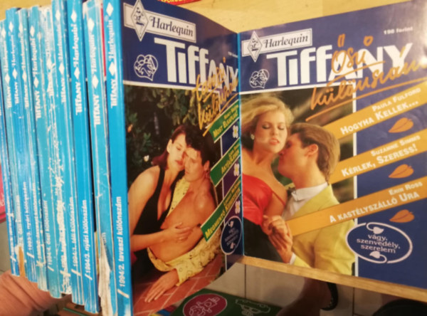 11 db Tiffany romantikus fzet klnszm