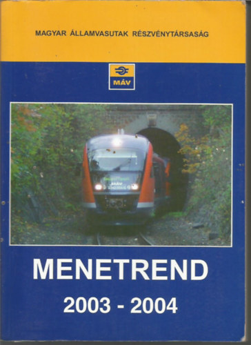 MV menetrend 2003-2004