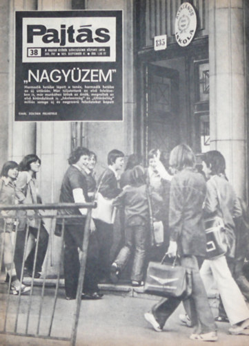 Vasv�ri Ferenc  (szerk.) - Pajt�s XXX. �vfolyam 38. sz�m