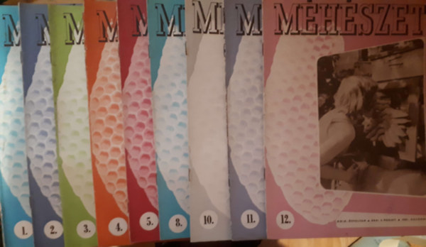 9db Mhszet folyirat XXIX. vfolyam 1981. (1-5,8,10-12)