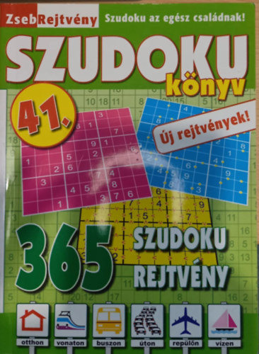 Szudoku knyv 41,