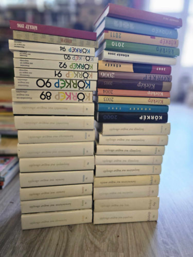 38db Krkp, knyvcsomag: 1965, 1968-1970, 1974-1978, 1980-1996, 2000, 2002-2007, 2009-2013 - KNYVMENT AJNLAT