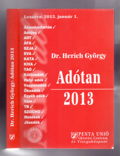 Dr. Herich Gyrgy - Adtan 2013 (Dediklt)